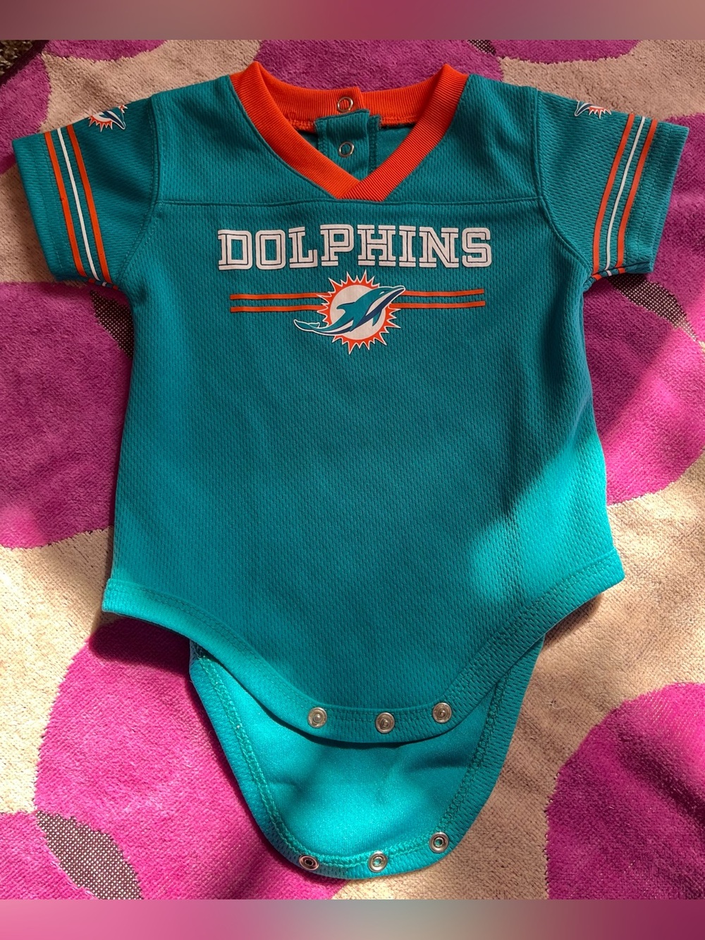 Like New NFL Miami Dolphins Jersey Onesie